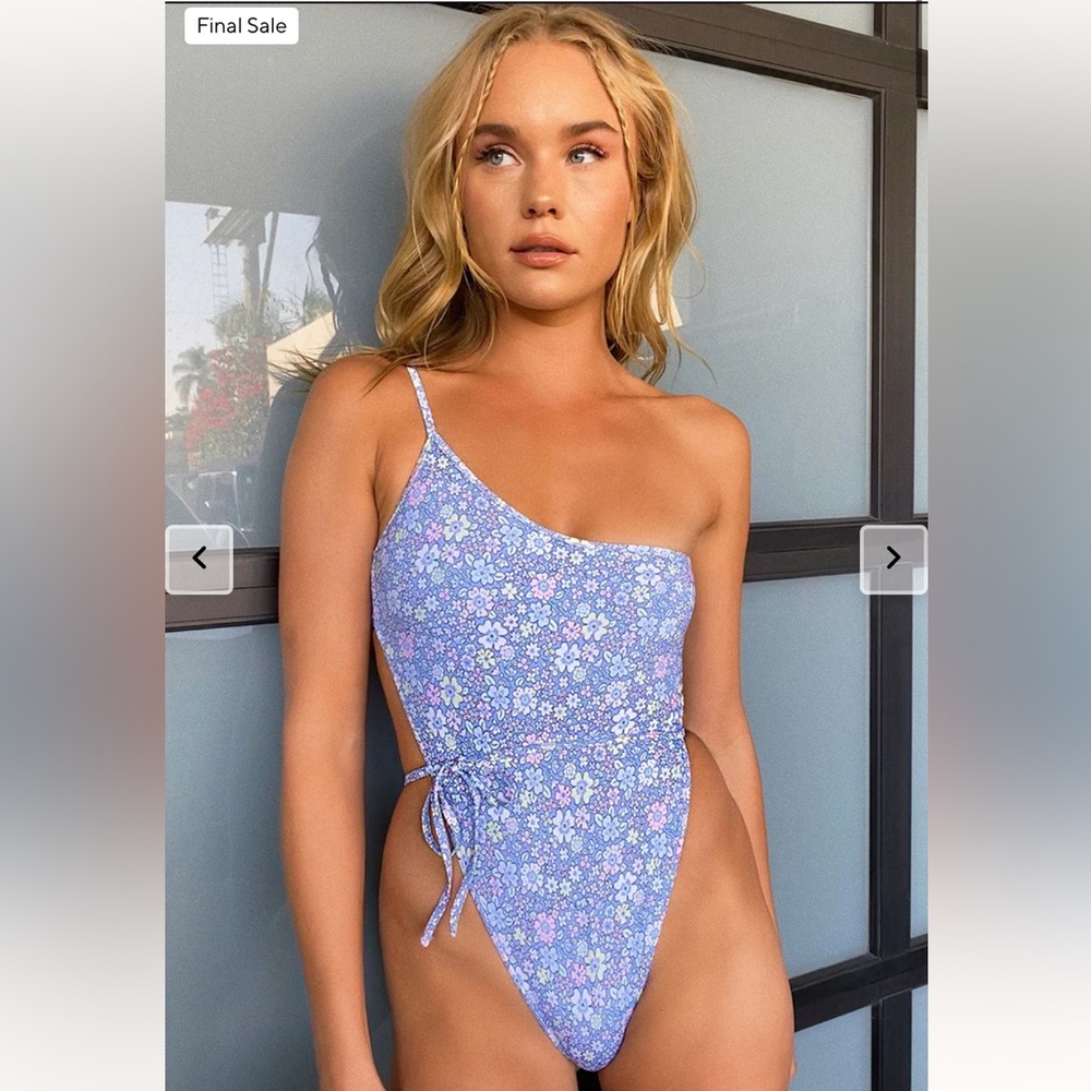 Frankie’s Bikinis Evangeline One Piece Swimsuit